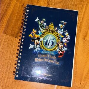 Brand New Disney Tokyo Disney Sea Spiral Notebook